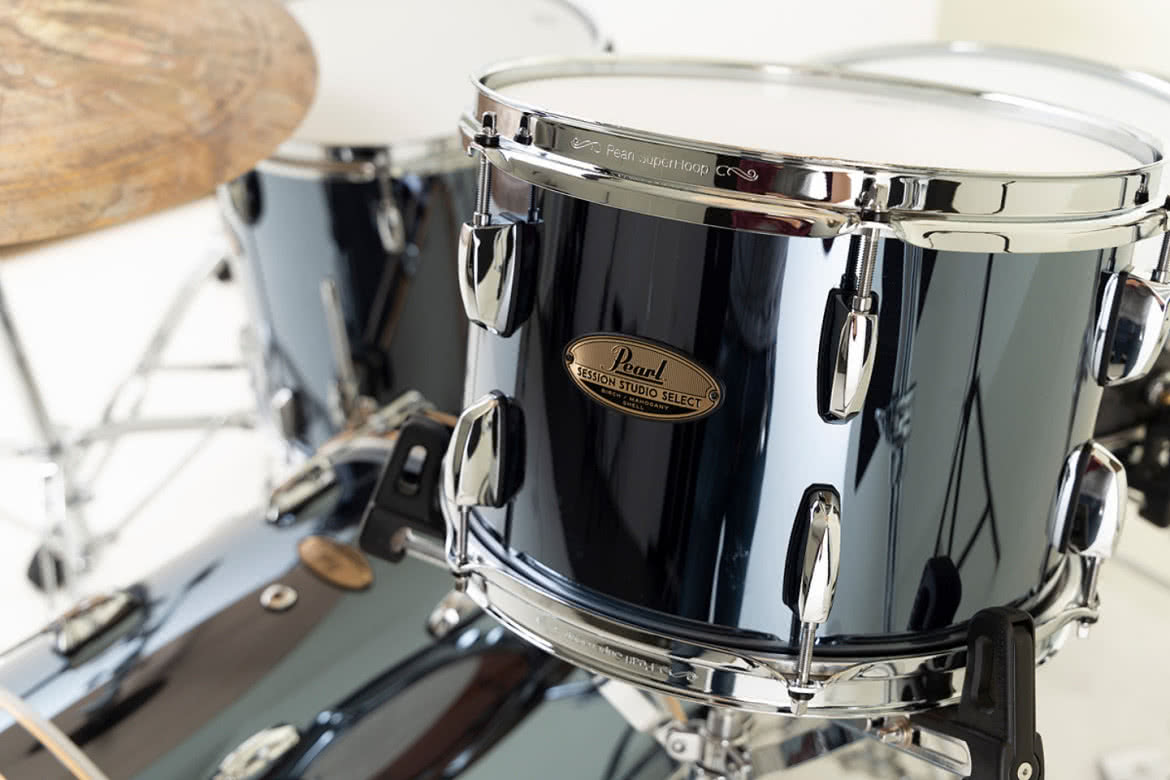 Pearl Session Studio Select Black Mirror Chrome