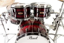 Pearl Masters Maple Reserve Red Burst Triband