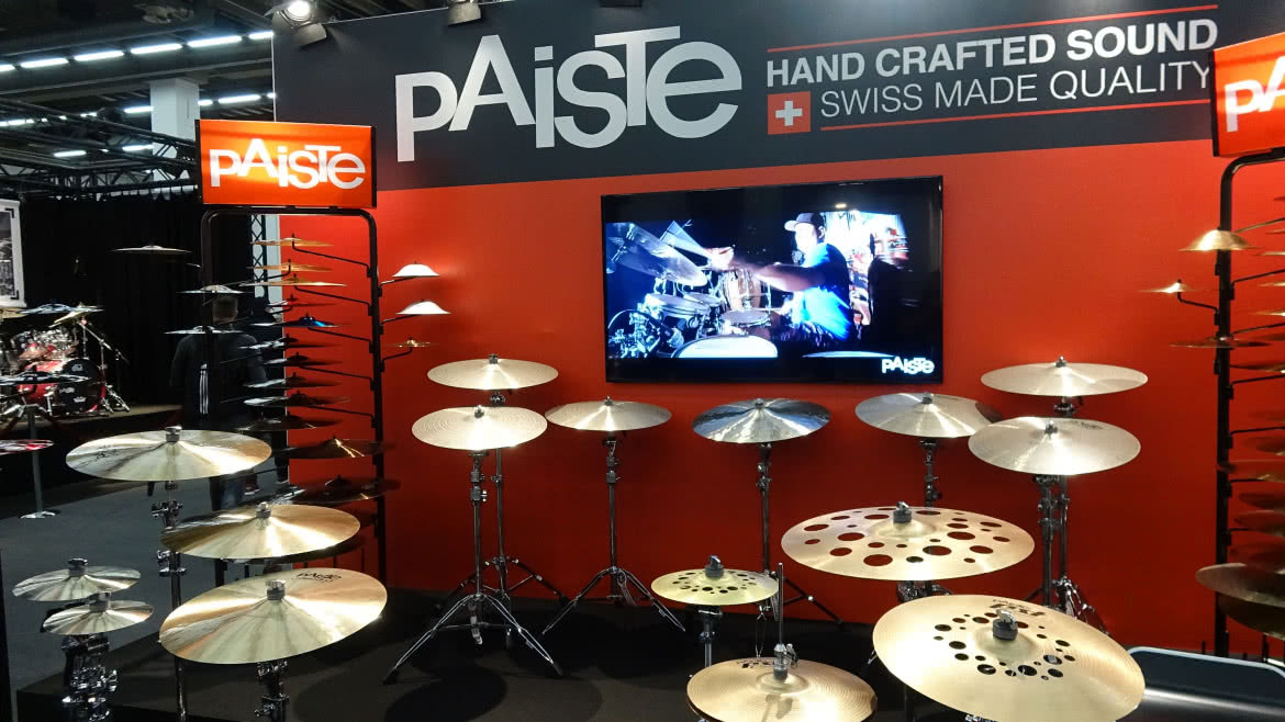 Paiste to także firma reprezentowana
w Polsce przez Gewa Drums
