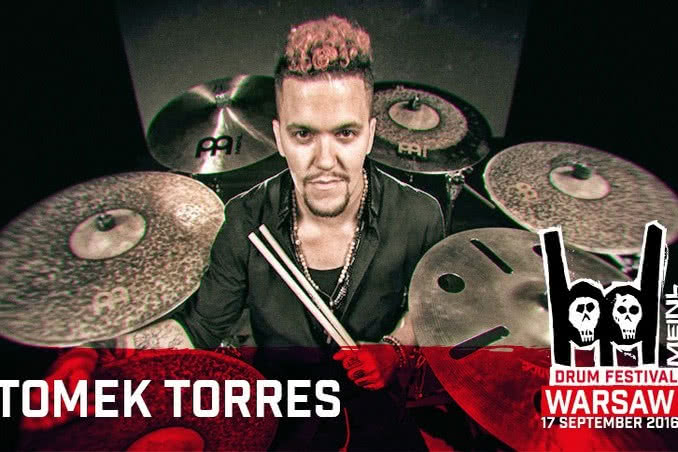 Tomek Torres na Meinl Drum Festival