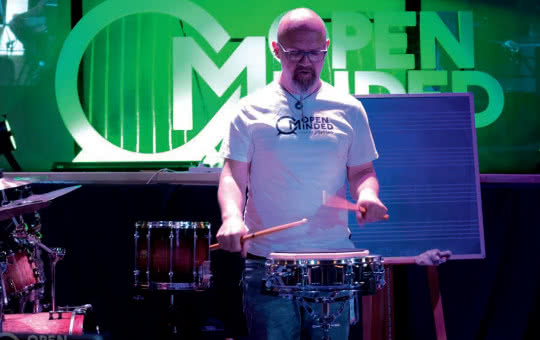 Open Minded Drumming: Rudymenty na zestawie perkusyjnym - Single Drag Tap