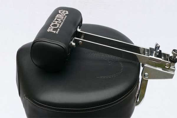 TAMA HT741 Drum Hocker Mit Rückenlehne | Ergonomischer Schlagzeug-Thron | Maximale Belastung 150 Kg (330 Lbs)