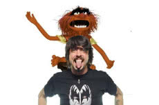 Dave Grohl w filmie z Muppetami
